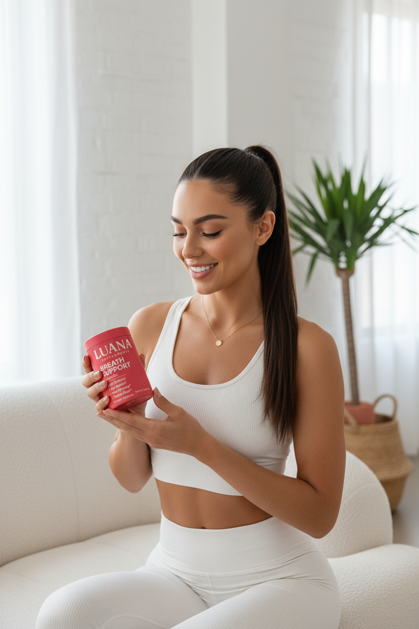 Athletic Clean Girl with Luana Supplements